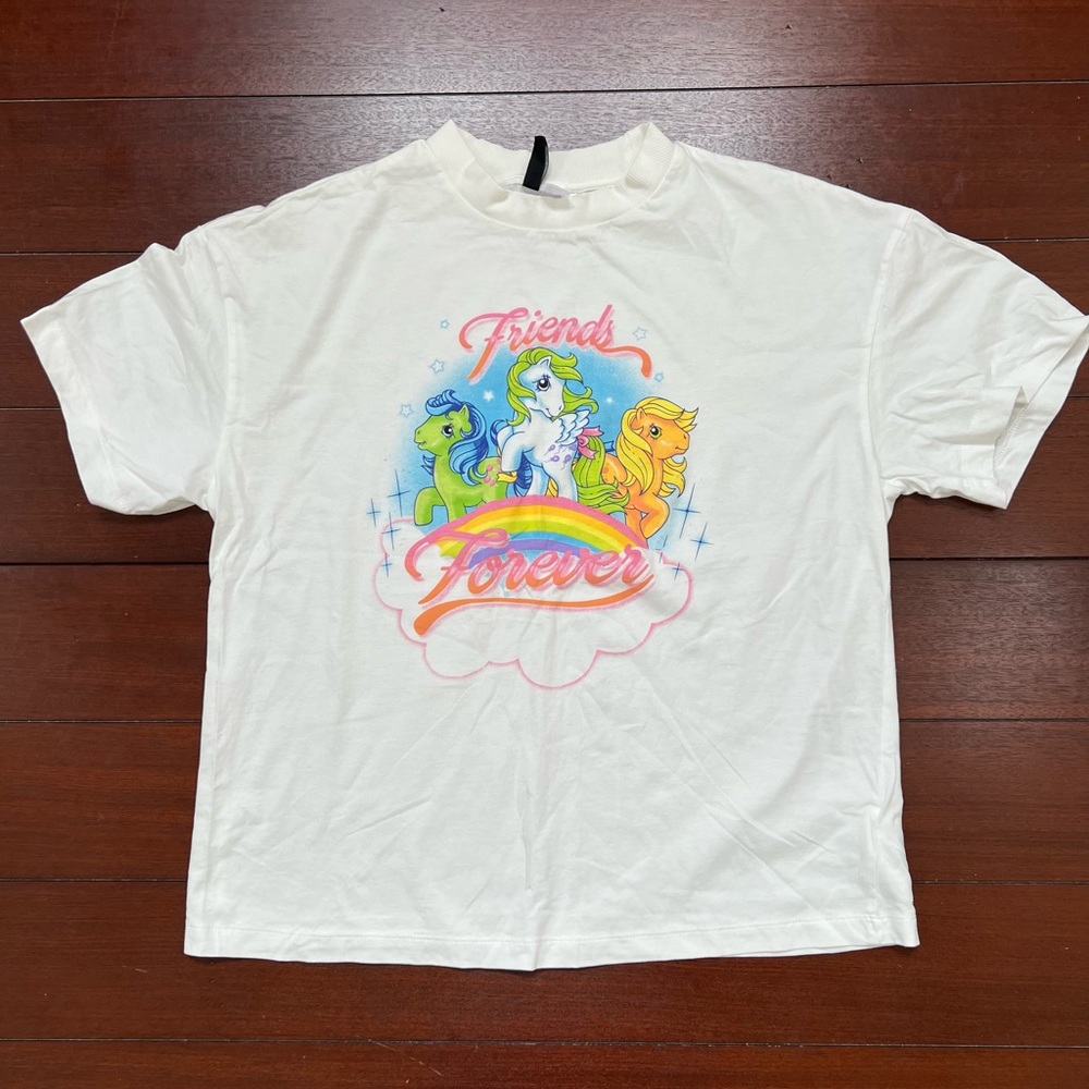 H&M Divided My Little Pony Friends Forever Tee Size Medium